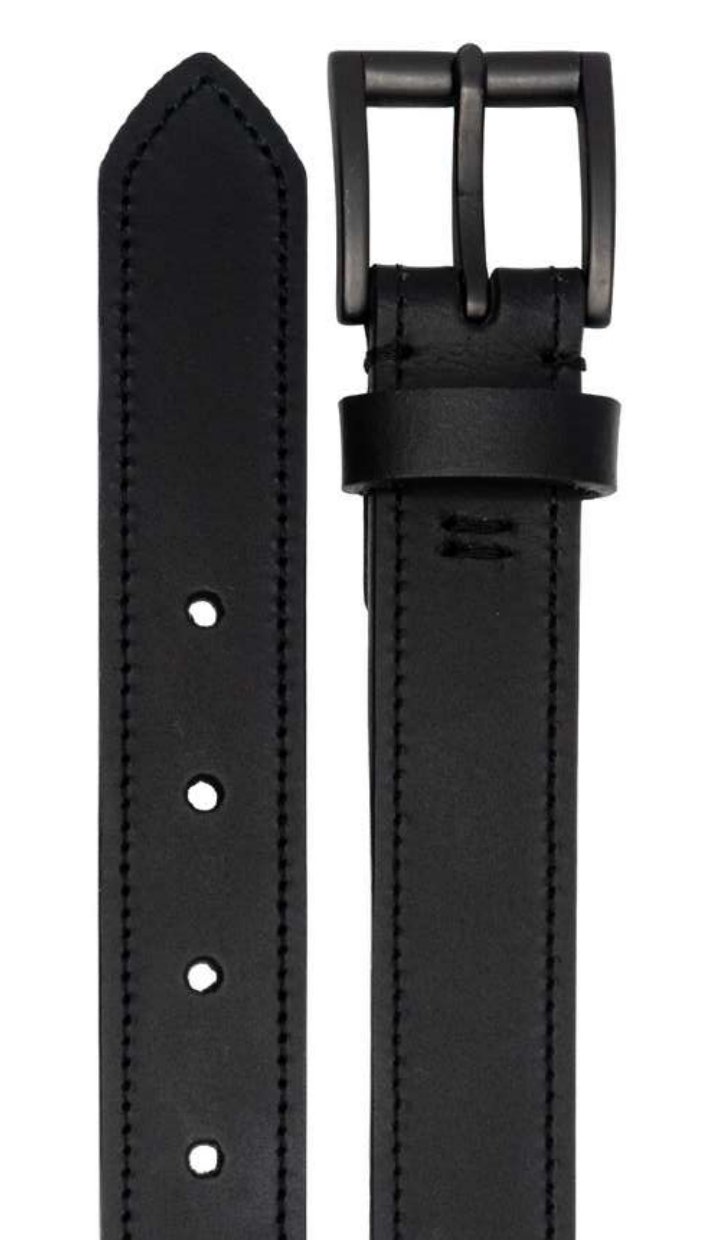 Cincho KAIZEN Junior Pespunte color Negro